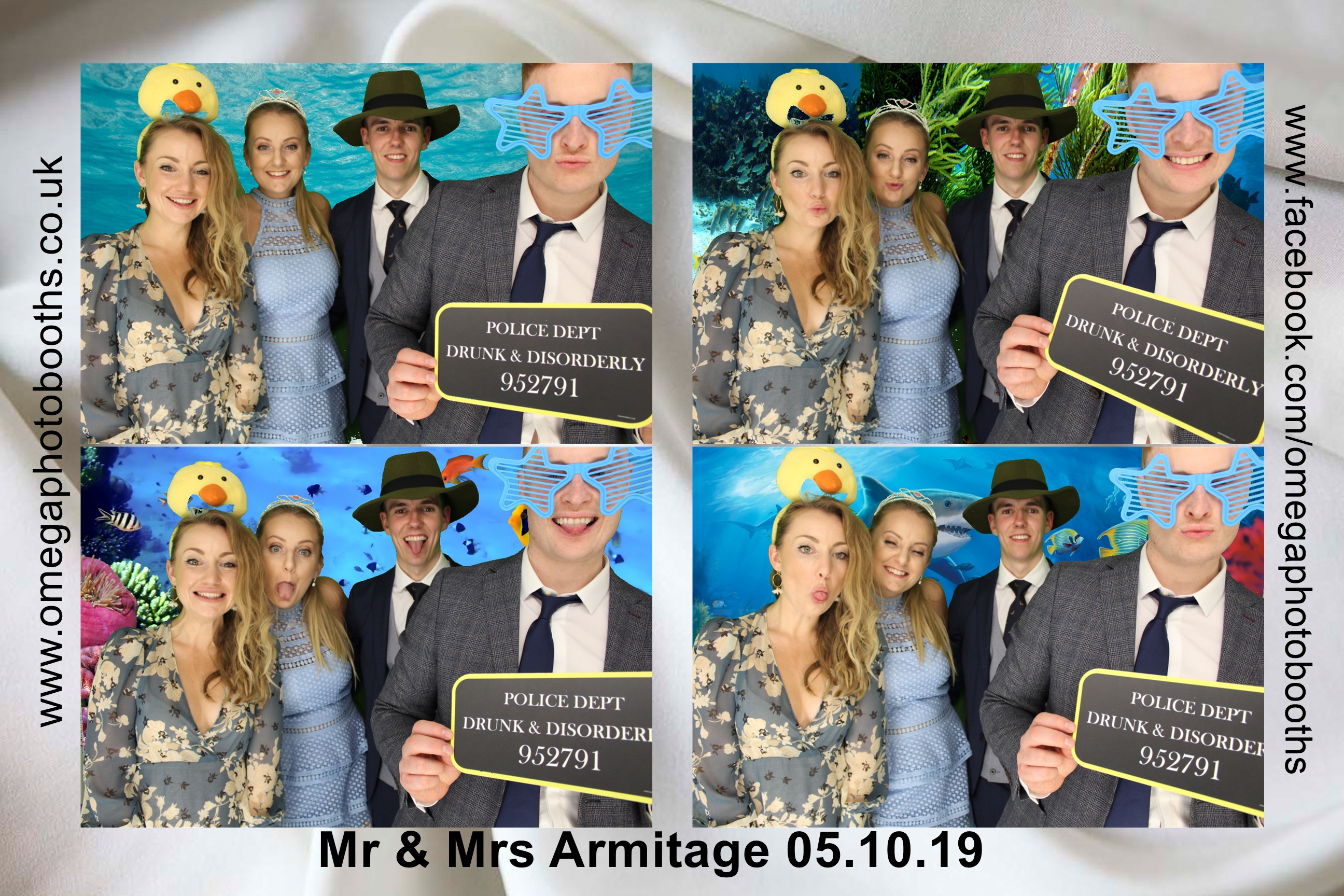 Mr & Mrs Armitage | View more photos from the event at gallery.omegaphotobooths.co.uk/u/Omega-Photobooths/Mr-Mrs-Armitage
